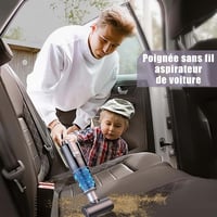 Civetes Hordozható Mini Porszívó Fekete - Kompakt Takarítógép 3