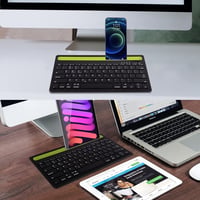 Civetes Bluetooth billentyűzet, 78 gomb, beépített állvánnyal - fekete 2