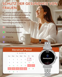 CIVO Smartwatch Női Fitness Óra Vízálló Sportóra Telefonos Funkcióval Android iOS 3