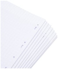 Clairefontaine 11791C Foi de hârtie perforate A4, dictando (pătrățele mari), 90g, 500 coli, set rezerve pentru caiet școlar 3