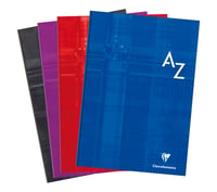 Agendă telefonică Clairefontaine 9049C, A4, 21x29,7 cm, velină, 90g, hârtie albă, copertă cartonată, 192 pagini, culori asortate 1