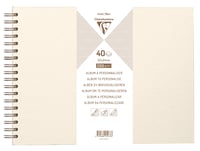 Personalizovateľný album Clairefontaine Creativ Paper 95433C, špirálová väzba, 40 listov, 200 g — Poškodený tovar (stav: pozri 2. obrázok) 1
