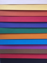 Výkresový papier Clairefontaine Etival Colour A4 160g – 12 listov mix pestrých farieb – Školský výkresový papier so zrnitým povrchom 4