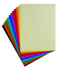 Výkresový papier Clairefontaine Etival Colour A4 160g – 12 listov mix pestrých farieb – Školský výkresový papier so zrnitým povrchom 3
