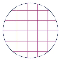 Clairefontaine 63167C Zošit A4 96 strán štvorčekovaný s okrajom 90g biely papier s laminovanou farebnou obálkou 3