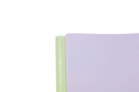 Caiet cu spirală Clairefontaine Koverbook Blush A4+ 24x32 cm, 96 pagini, dictando (pătrățele mari), hârtie albă 90g, cu copertă opacă din polipropilenă, albastru 4