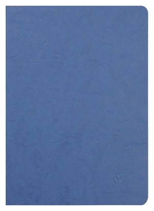 Zošit Clairefontaine Nomaddict so šitou väzbou, A4, čistý, 96 listov – modrý