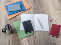 Zošit Clairefontaine Nomaddict so šitou väzbou, A4, čistý, 96 listov – modrý 5