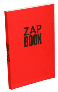 Caiet de schițe cu spirală Clairefontaine Zap Book 3354C A4 21x29,7 cm 80g 160 file, 100% hârtie reciclată, culori asortate 8
