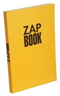 Caiet de schițe cu spirală Clairefontaine Zap Book 3354C A4 21x29,7 cm 80g 160 file, 100% hârtie reciclată, culori asortate 9