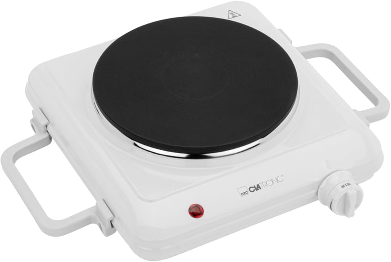 Clatronic 3582 Elektromos Főzőlap Fehér Egyszemélyes Konyhai Készülék