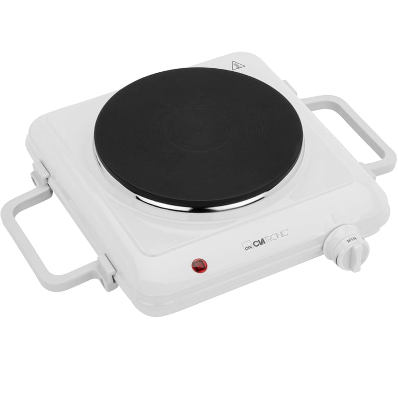 Jednoplatničkový varič Clatronic EKP 3582, 1500 W – biely