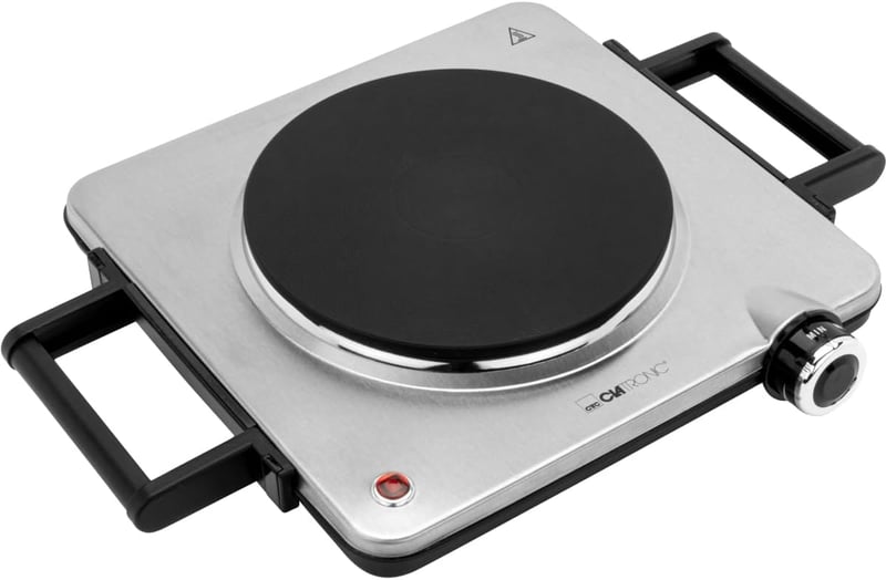 Clatronic EKP 3788 1500W elektromos főzőlap rozsdamentes acélból