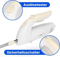 Clatronic EM 3062 elektromos kés rozsdamentes pengékkel, fehér 7