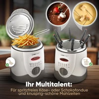 Clatronic FFR 2916 Fondue és mélyhőmérsékleti sütő serpenyő 4