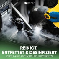 Clatronic gőztisztító kézi készülék 5m kábellel és 360° fúvókával 4
