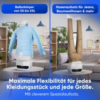 Clatronic HBB 3734 2in1 Ruhavasaló és Szárító Gép Inghez Nadrághoz 1200W 3