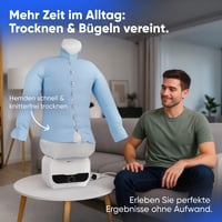 Clatronic HBB 3734 2in1 Ruhavasaló és Szárító Gép Inghez Nadrághoz 1200W 2