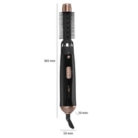 Mini placă de păr Clatronic HC 3660 cu funcție de ionizare, înveliș din turmalină-ceramică, încălzire în 30 secunde, placă de păr pentru călătorii 6