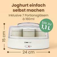 Clatronic JM 3344 joghurtkészítő gép házi joghurthoz 2