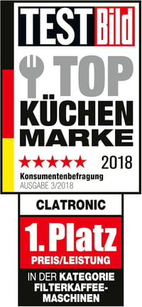 Clatronic KA 3733 egycsésze kávéfőző rozsdamentes bögre és aroma fedéllel 8