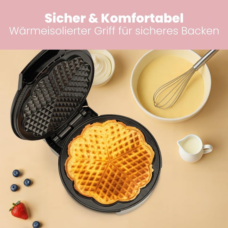 Clatronic WA 3491 Fekete Gofrisütő Elektromos Konyhai Készülék