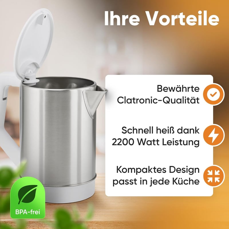 Clatronic WKS Vízforraló Elektromos Konyhai Készülék