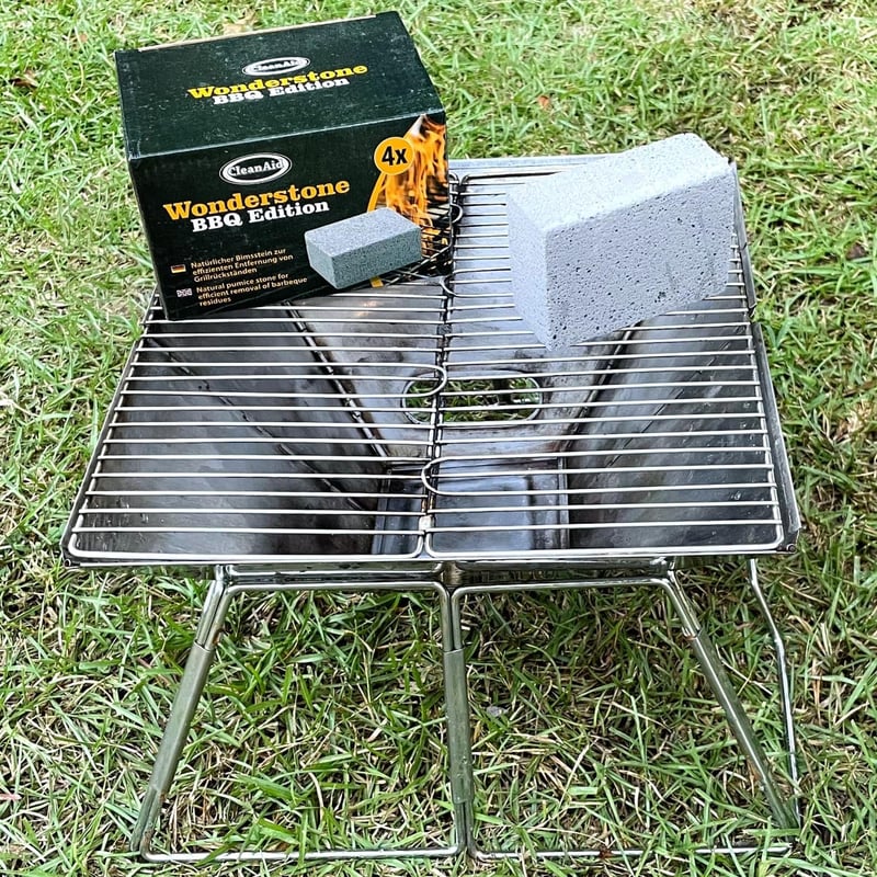 CleanAid BBQ Edition Pumice Stone Grill Rács Tisztító 4 db Mészkő Eltávolító