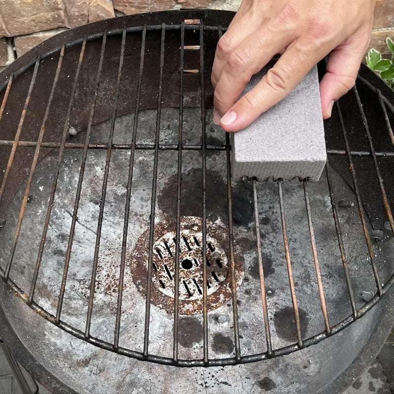 CleanAid BBQ Edition Pumice Stone Grill Rács Tisztító 4 db Mészkő Eltávolító