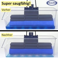 CleanAid OneTouch Easy felmosó - extra nedvszívó PVA szivaccsal, teleszkópos nyéllel és csavarófunkcióval - hatékony padlótisztító laminátra 7