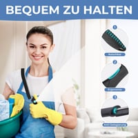 Perie de curățare rosturi Cleangor, set de 6 bucăți, cu peri duri, perie pentru colțuri, pentru baie și bucătărie 3