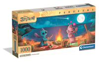 Panoramatické puzzle Clementoni 37061 Disney Stitch, 1000 dielikov pre dospelých – Compact Box, tip na darček pre deti od 14 do 99 rokov, vyrobené v Taliansku 1