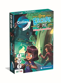 Spoločenská hra Clementoni Galileo Escape Game Väzeň v dome hrôzy s kartami a príslušenstvom, od 8 rokov, pre 1-6 hráčov, 59449 1