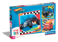 Puzzle Clementoni Hot Wheels 3 x 48 dielikov - od 5 rokov (25313) 1
