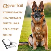 CleverTail Fém Szájkosár Német Juhász Husky Labrador Kutyáknak 5