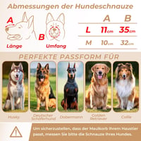 CleverTail Fém Szájkosár Német Juhász Husky Labrador Kutyáknak 3