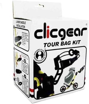 Set držača za torbu za golf Clicgear 3.5+ - crni