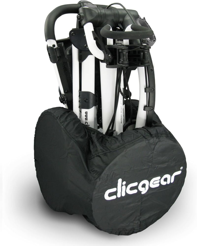Clicgear Longridge CGWC01 golfkocsi kerékborító, nagy méret - fekete