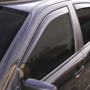 Deflectoare de vânt laterale ClimAir fumurii pentru BMW Seria 2 F46 Gran Tourer, model 2015-, potrivire perfectă