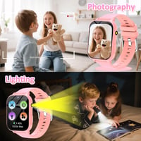 Inteligentné hodinky clleylise pre chlapcov a dievčatá, s 18 hrami, fotoaparátom, sledovaním spánku, krokomerom, budíkom a baterkou 7