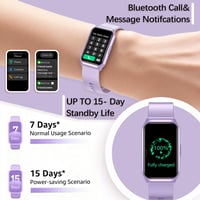 Inteligentné hodinky pre deti, chlapcov aj dievčatá, fitness hodinky s funkciou telefónu, detské smart hodinky od 6 rokov 5