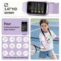 Inteligentné hodinky pre deti, chlapcov aj dievčatá, fitness hodinky s funkciou telefónu, detské smart hodinky od 6 rokov 4