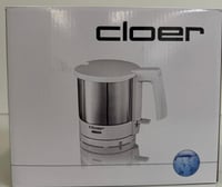 Cloer 4721 Vízforraló 1L Rozsdamentes Acél, 2000W Teljesítmény, Túlmelegedés Védelem 8