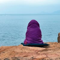 Clostnature Könnyű Hálózsák Camping Túrázáshoz - Kompakt Összecsukható Alvózsák Felnőtteknek 8
