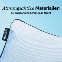 Cloudpillo Recharge jastuk od memorijske pjene 40x80 cm - Ergonomski i podesiv po visini - Luksuzna hotelska kvaliteta - Oeko-Tex certificiran 5