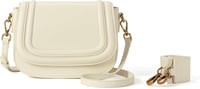 CLUCI női válltáska PU bőr, kicsi crossbody táska cserélhető pántokkal 1