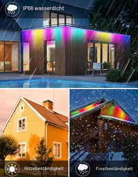 Lampă de perete LED RGB CLV 42W, 10 culori, proiector RGB, 30 moduri dinamice 6