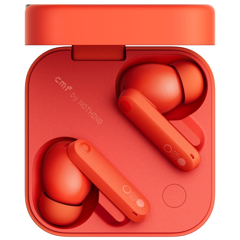 Bezdrôtové slúchadlá CMF by Nothing Buds Pro 2, HiFi zvuk, potlačenie hluku 50 dB, 6 HD mikrofónov, priestorový zvuk – oranžové