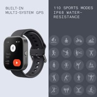 Inteligentné hodinky CMF by Nothing Watch Pro, 1,96" AMOLED, GPS, Bluetooth hovory, 13-dňová výdrž batérie – tmavosivé 4
