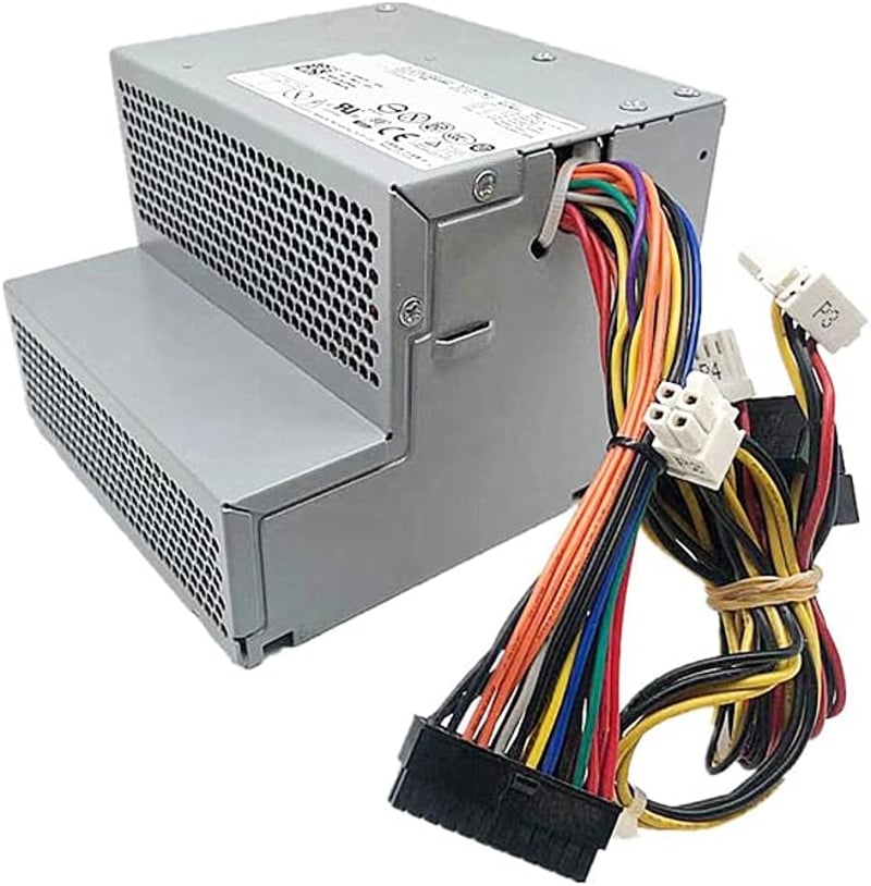 CMJLBM 255W ATX Tápegység - Kompatibilis Dell Optiplex 580 760 780 960 980DT Számítógépekkel - AC255AD-00 L255P-01 Helyettesítő PSU